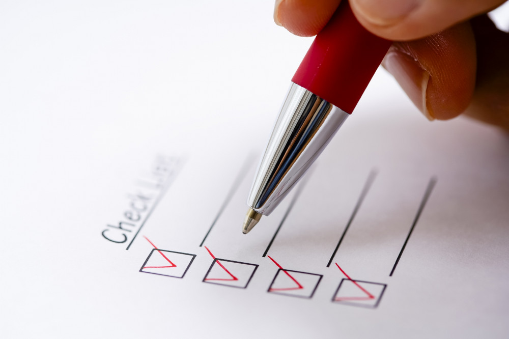 押さえるべきチェック項目